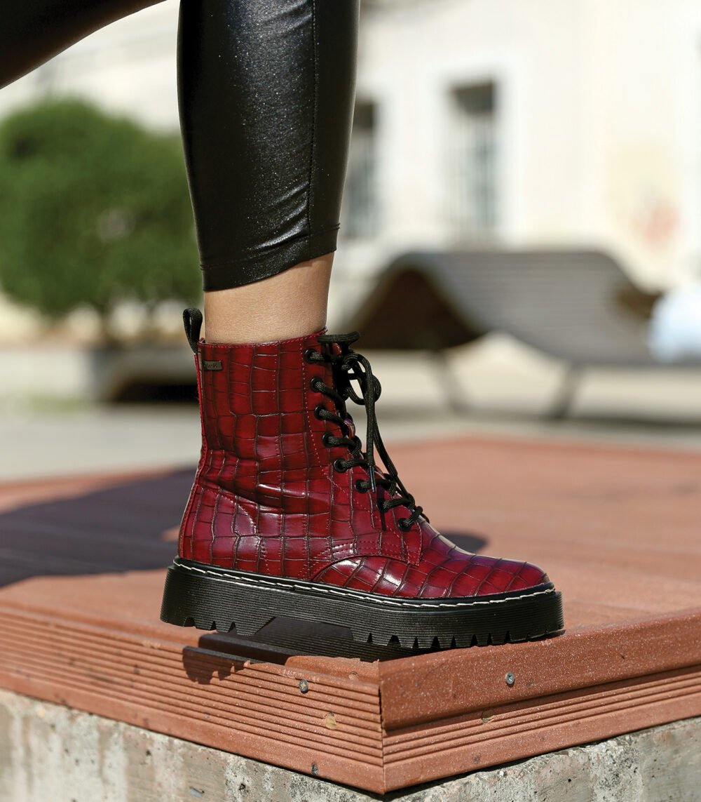 Αρβυλάκι Croco bordeaux 13/149